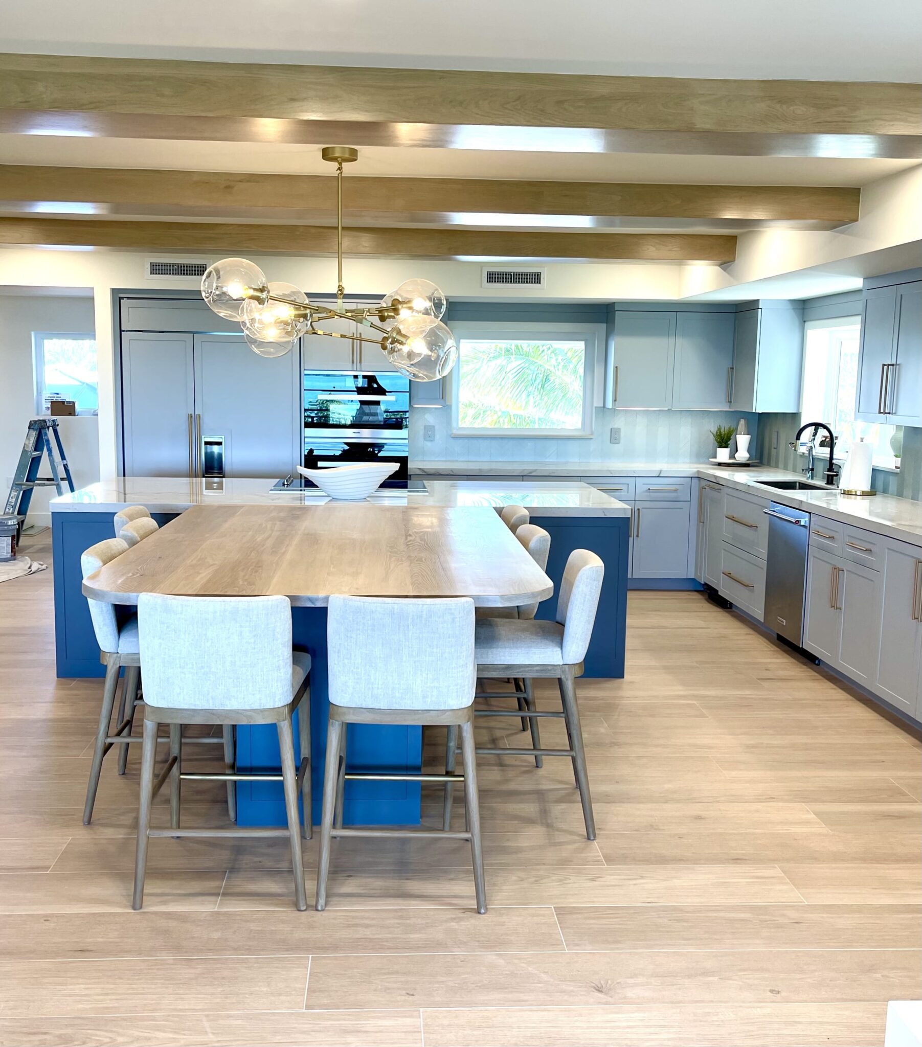 Contemporary/Transitional Kitchen Remodel by Hansen & Bringle Cabinets and Millwork project photo 2